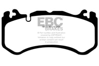 EBC 08-13 Mercedes-Benz C63 AMG (W204) 6.2 Redstuff Front Brake Pads - My Store