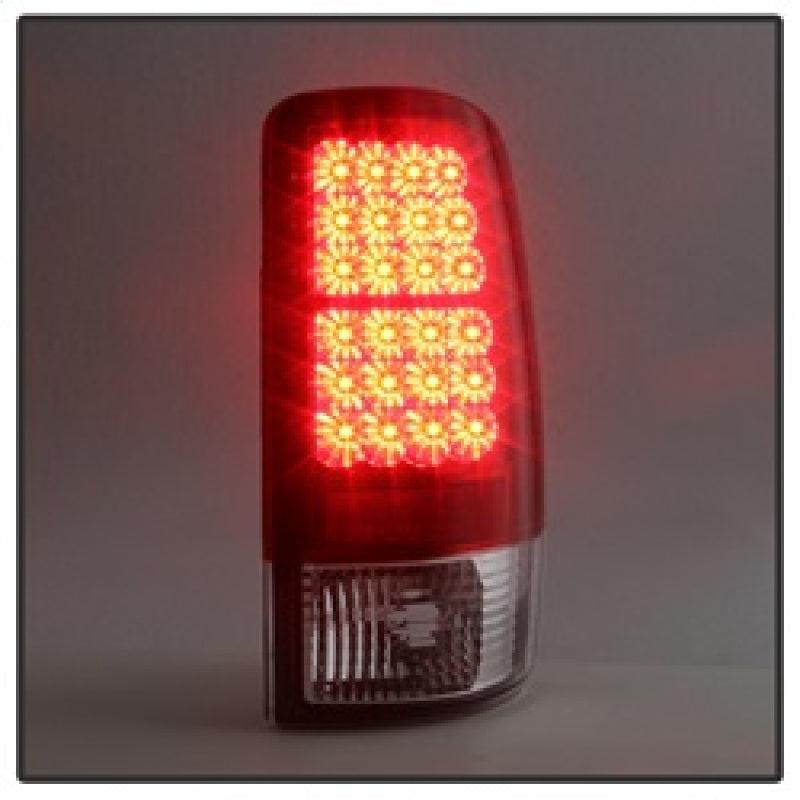 Spyder Chevy Suburban/Tahoe 1500/2500 00-06 LED Tail Lights Red Clear ALT-YD-CD00-LED-RC - Mammoth Racing -