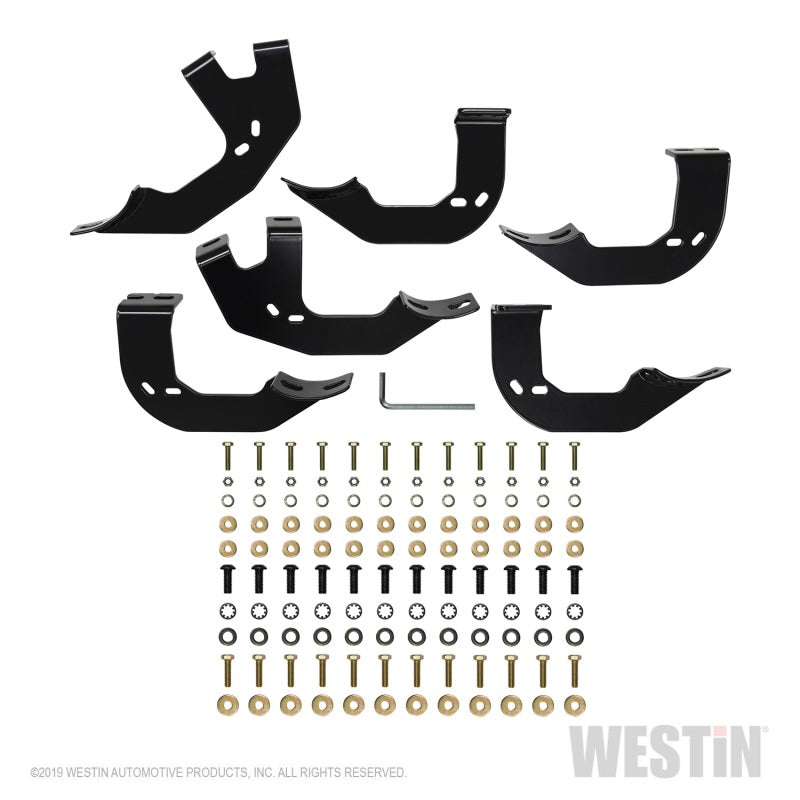 Westin 05-21 Toyota Tacoma Access Cab PRO TRAXX 4 Oval Nerf Step Bars - Blk - Mammoth Racing -