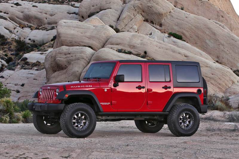 Fabtech 07-18 Jeep JK 4-Door 3in Trail w/Perf Shocks - Mammoth Racing -