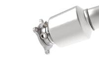 aFe 09-16 Audi A4/A5 (B8) L4-2.0L (t) Twisted Steel 3in. Downpipe - 304 Stainless w/ Cat - Mammoth Racing -