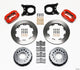 Wilwood Forged Dynalite P/S Rear Kit Red Chev 12 Bolt w/Clip Eliminator - My Store