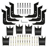 Westin 2022 Toyota Tundra CrewMax PRO TRAXX 4 Oval Nerf Step Bars - Black - Mammoth Racing -
