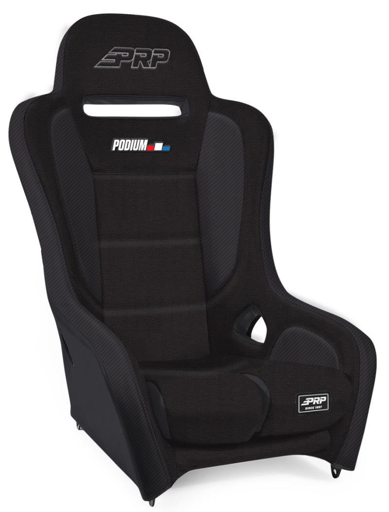 PRP Podium Elite Suspension Seat All Black/Black - Mammoth Racing -