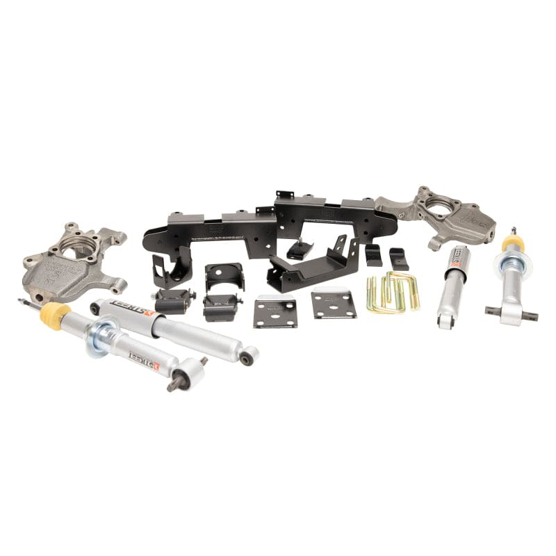 Belltech Lowering KIT 2019 Chevrolet Silverado / GMC Sierra 1500 2WD All Cab - 2-4in Fr / 6in R - Mammoth Racing -