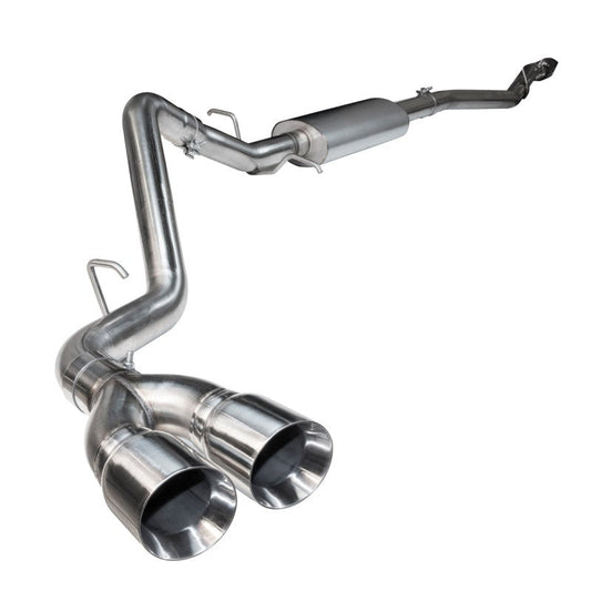 Kooks 2015 + Ford F150 Coyote 5.0l 4V OEM x 3in SS Catback Exhaust w/ Polished Tips - Mammoth Racing -