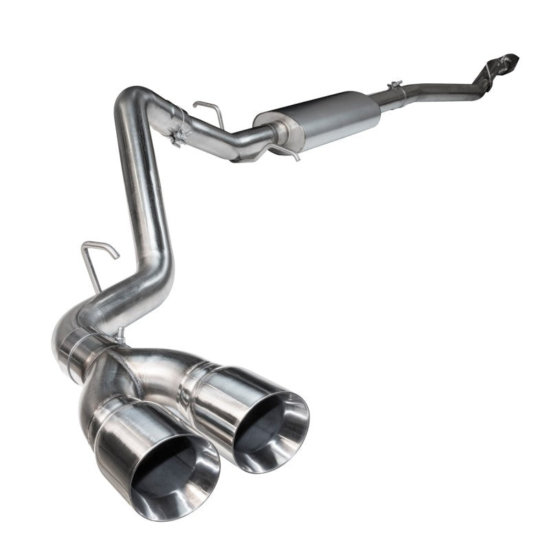 Kooks 2015 + Ford F150 Coyote 5.0l 4V OEM x 3in SS Catback Exhaust w/ Polished Tips - Mammoth Racing -