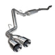 Kooks 2015 + Ford F150 Coyote 5.0l 4V OEM x 3in SS Catback Exhaust w/ Polished Tips - Mammoth Racing -