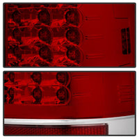Spyder Ford Super Duty 08-15 Version 2 LED Tail Lights Red Clear ALT-YD-FS07-LED-G2-RC - Mammoth Racing -