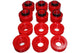 Energy Suspension 08-16 Ford F-250/F-350/F-450/F-550 Super Duty STD/Super Cab Red Body Mount Set - My Store