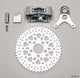 Wilwood Brake Kit Gp310 L/H Sprocket Rear Polish 48 Tooth - Mammoth Racing -
