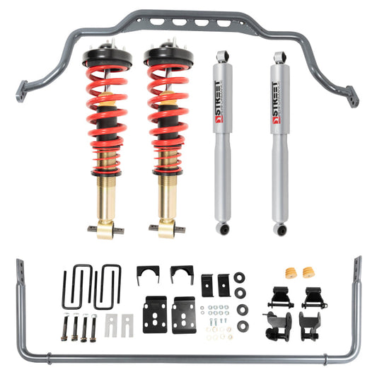 Belltech 21+ Ford F-150 2WD Performance Handling Kit (1-3.5in Front/4.5in Rear Drop ) - Mammoth Racing -