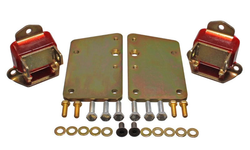 Energy Suspension Ls Conversion Mtr Mount Set  - Red - Mammoth Racing -