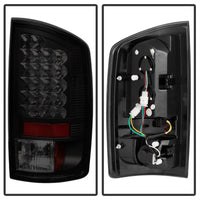 Spyder Dodge Ram 02-06 1500/Ram 2500/3500 03-06 LED Tail Light Black Smoke ALT-YD-DRAM02-LED-BSM - Mammoth Racing -