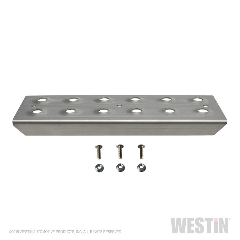 Westin HDX Stainless Drop Hitch Step 34in Step 2in Receiver - Textured Black - Mammoth Racing -