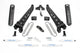 Fabtech 17 Ford F450/f550 4WD Diesel 6in Rad Arm Sys w/Coils & Perf Shks - Mammoth Racing -