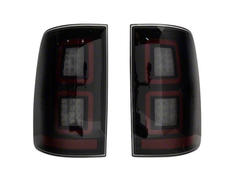 Raxiom 09-18 Dodge RAM 1500 LED Tail Lights- Black Housing (Smoked Lens) - Mammoth Racing -