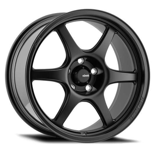 Konig Hexaform 18x8.5 5x120 Et35 Matte Black - Mammoth Racing -