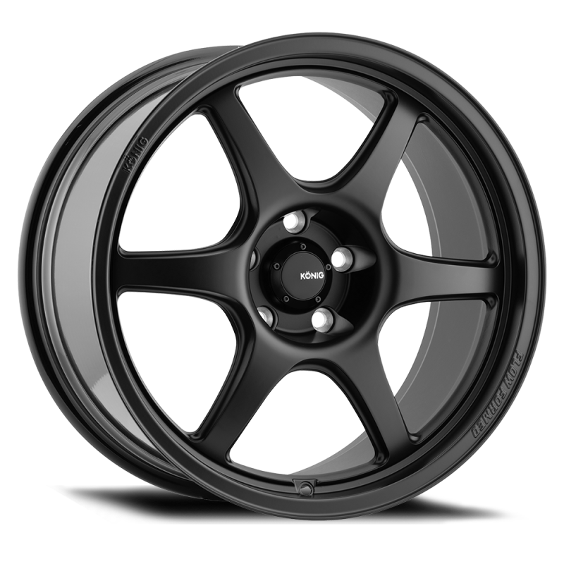 Konig Hexaform 18x10B 5x120 Et33 Matte Black - Mammoth Racing -