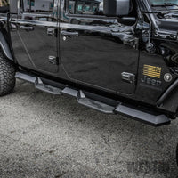 Westin 2020 Jeep Gladiator HDX Xtreme Nerf Step Bars - Textured Black - Mammoth Racing -