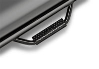 N-Fab Nerf Step 11-14 Chevy-GMC 2500/3500 Crew Cab 8ft Bed - Gloss Black - Bed Access - 3in - Mammoth Racing -