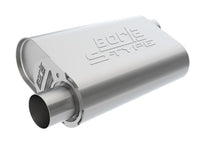 Borla CrateMuffler Stock SBC 283/327/350 2.5in Offset/Offset 14in x 4.35in x 9in Oval Muffler - My Store