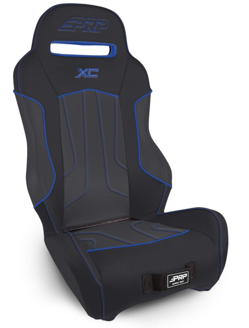 PRP XC 1In. Extra Wide Suspension Seat- Blue Trim - Mammoth Racing -