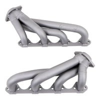 BBK 79-93 Mustang 351 Swap Shorty Unequal Length Exhaust Headers - 1-5/8 Titanium Ceramic - Mammoth Racing -