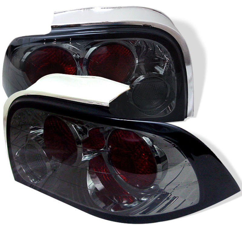 Spyder Ford Mustang 94-95 Euro Style Tail Lights Smoke ALT-YD-FM94-SM - Mammoth Racing -