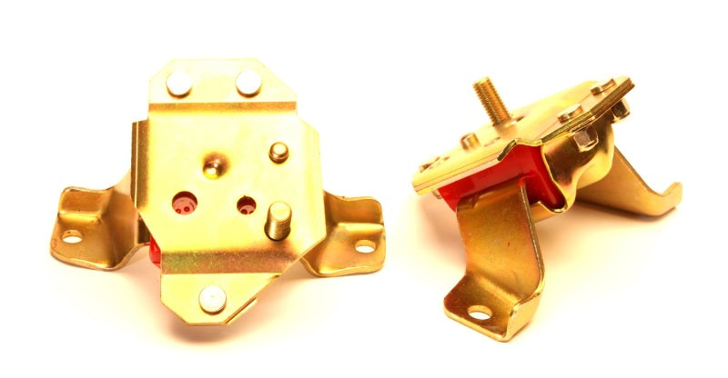 Energy Suspension Must. Mtr. Mnt Set - Red - Mammoth Racing -