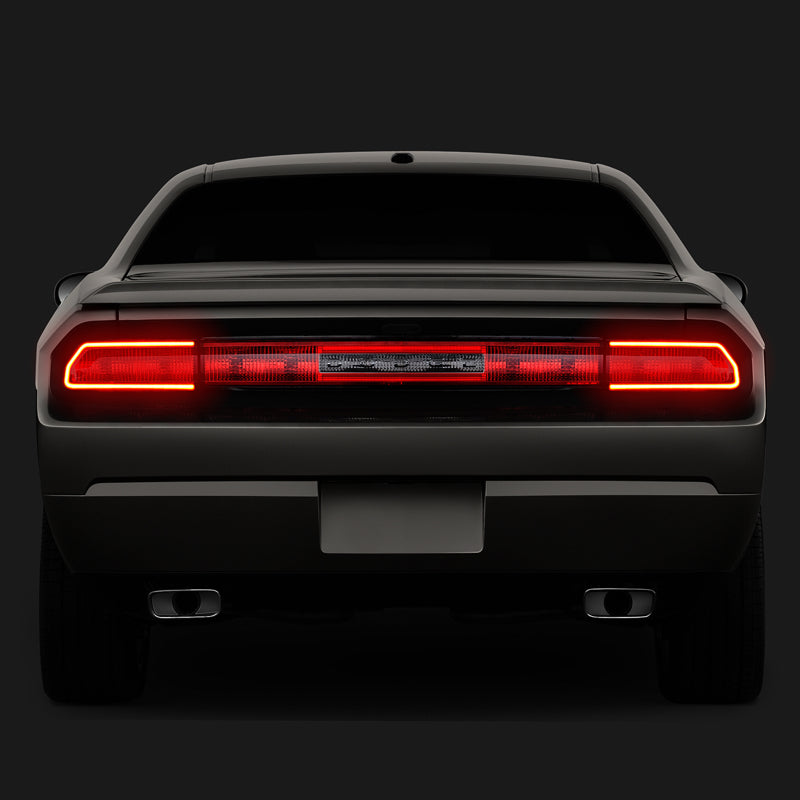 Oracle Dodge Challenger 08-14 LED Waterproof Afterburner Kit - Red - Mammoth Racing -