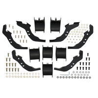 Westin 21-22 Ford Bronco (4-Door) PRO TRAXX 5 Oval Nerf Step Bars - Textured Black - Mammoth Racing -