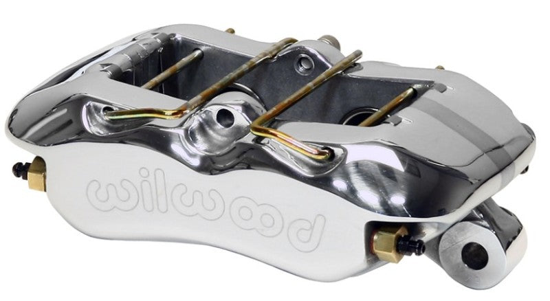 Wilwood Caliper-Forged Dynapro 4 5.25in Mount-Polish-Universal 1.38/1.38in Pistons .81in Disc - Mammoth Racing -