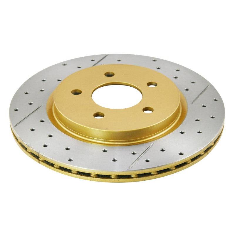 DBA 05-14 Ford Mustang GT Rear Drilled & Slotted Street Series Rotor - Mammoth Racing -