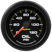 Autometer Extreme Environment 2-1/16in 120psi Stepper Motor Oil Pressure Gauge w/ Warning Light - My Store