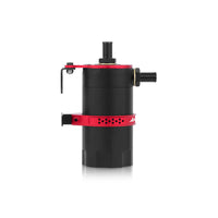 Mishimoto Universal Baffled Oil Catch Can - Red - Mammoth Racing -