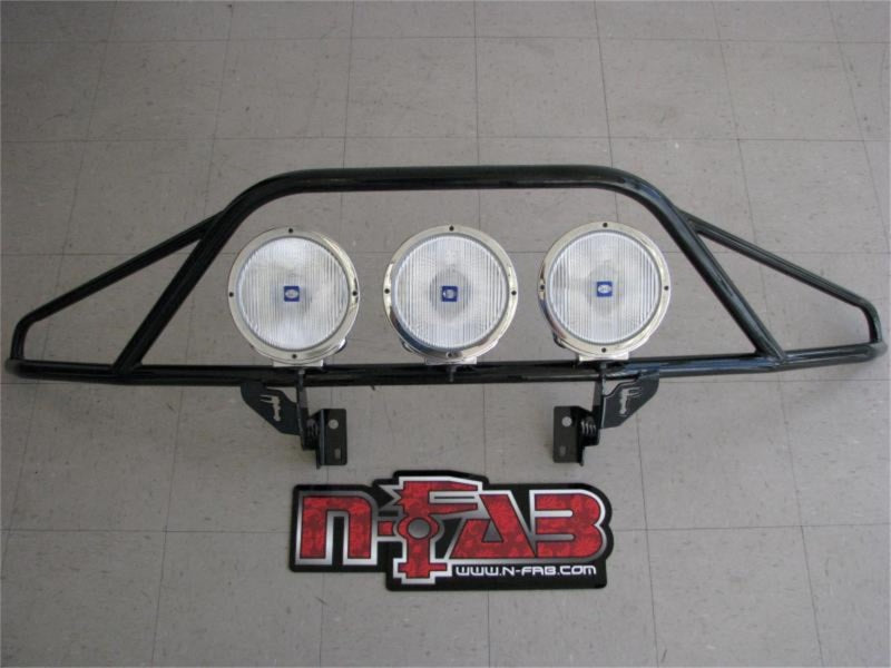 N-Fab Pre-Runner Light Bar 09-17 Dodge Ram 1500 **NOT SPORT MODEL** - Gloss Black - Mammoth Racing -