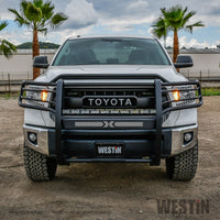 Westin 14-20 Toyota Tundra Sportsman X Grille Guard - Textured Black - Mammoth Racing -