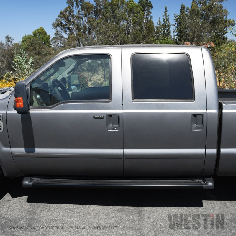Westin SG6 LED Black Aluminum Running Boards 89.5in - Mammoth Racing -