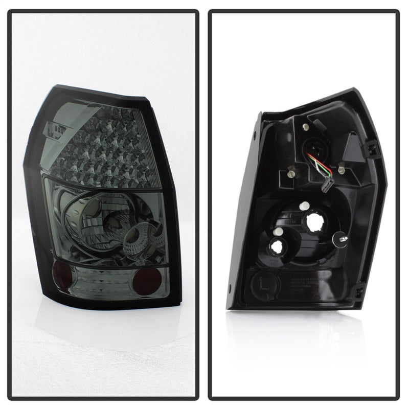 Spyder Dodge Magnum 05-08 LED Tail Lights Smoke ALT-YD-DMAG05-LED-SM - Mammoth Racing -