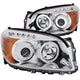 ANZO 2006-2008 Toyota Rav4 Projector Headlights w/ Halo Chrome (CCFL) - My Store