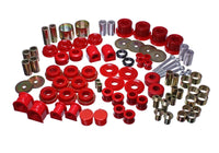 Energy Suspension 15-16 Ford Mustang Red Hyper-Flex Master Bushing Set - Mammoth Racing -