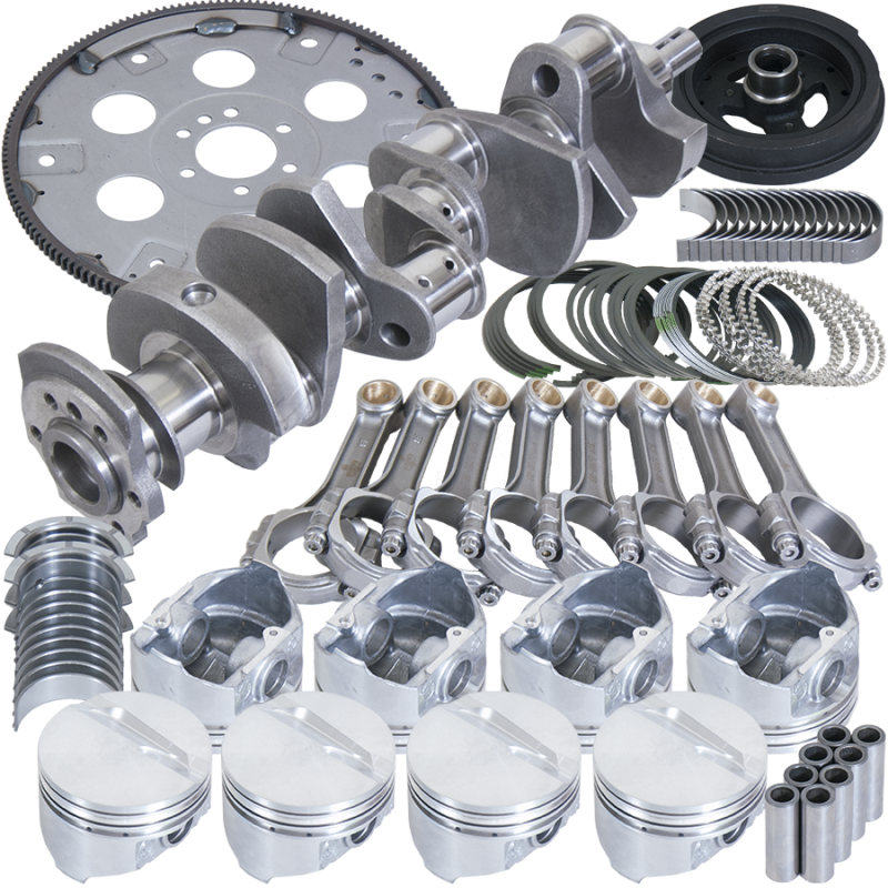 Eagle Chevrolet Small Block 5140 Steel I-Beam Balanced Rotating Assembly Kit - Mammoth Racing -