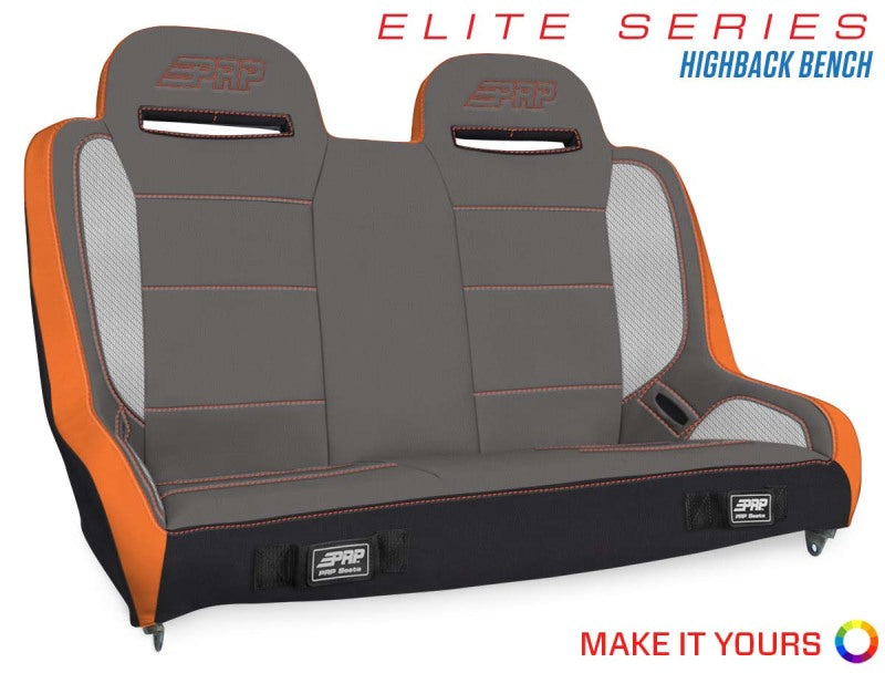 PRPJeep Wrangler Jku/jlu  Elite Series Suspension Bench Seat - Mammoth Racing -