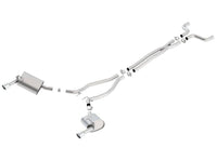 Borla 14-15 Camaro 3.6L V6 Single Split Rear Exit Touring Catback Exhaust - Mammoth Racing -