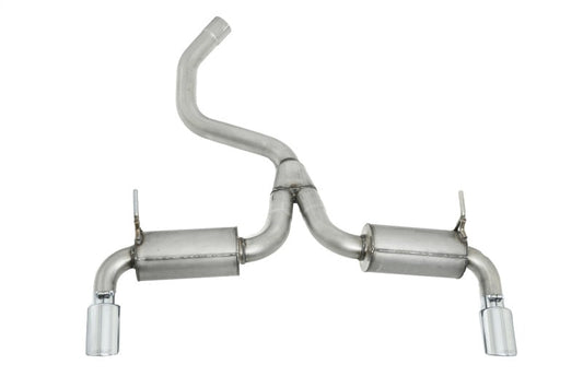 Gibson 14-21 Jeep Cherokee 3.2l 2.5in/2.25in Black Elite Cat-Back Dual Split Exhaust - Stainless - Mammoth Racing -