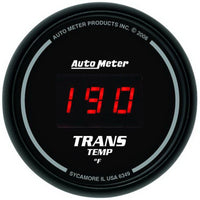 Autometer Z Series 52mm Black Digital 0-300 Deg F Transmission Temperature Gauge - My Store