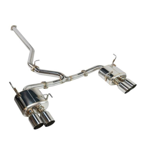 Remark 2022+ Subaru WRX Cat-Back Exhaust w/ Stainless Tip Cover - My Store