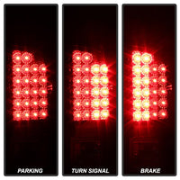 Xtune Dodge Ram 02-06 1500 / Ram 2500/3500 03-06 LED Tail Light Red Clear ALT-JH-DR02-LED-RC - Mammoth Racing -