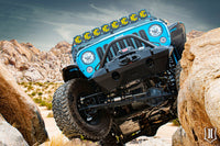 Icon 07-18 Jeep Wrangler JK Pro Series Front Bumper Rec Winch Mount w/Bar/Tabs - Mammoth Racing -